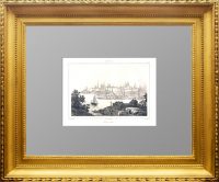 Казань №1. Данвин. 1838г. Антикварная гравюра
