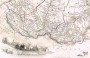 Карта азиатских  владений Российской империи. 1854. Таллис.