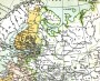 Историческая карта роста Российской империи со времён Петера I. 1896г. Подарок патриоту