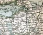 Запад России с Остзейскими провинциями. Старинная карта. 1905г. Подарок в кабинет шефу