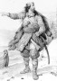 Рюрик, основатель Российской империи. 1859г. Адам. Старинная литография