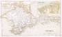 Старинная карта Крыма. Kарта окрестностей Севастополя. 1865г. Бартоломев