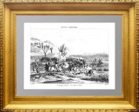 Война с Наполеоном. Сражение за Париж. 1839г. Martinet/Reville
