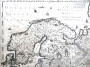 Антикварная карта России «NOVISSIMA RUSSIÆ» Хондиуса по Массе. 1640г. Изысканный VIP подарок