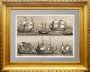 Парусные военные корабли. 1851г. Хек/Винкльз
