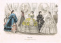 Женская мода для рукодельниц. 1860г. Март. Штутгарт. Антикварный подарок даме