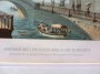 Эрмитажный мост в Петербурге. XIX век. Антикварная редкая литография