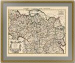 Карта Великой Тартарии. 1733г. Делиль, Ковенс и Мортье. Роскошный VIP подарок