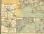 Карта пароходных, железных и почтовых дорог России. 1898г. XXL. Музейный экземпляр