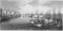 Чесменское сражение в 1770г. Антикварная гравюра - ВИП подарок военному моряку