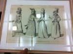 Парижская мода в 1789 и 1790 гг. Жакмин. 1869г. Антикварная гравюра