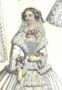 Парижская мода. 1855г. (март и сентябрь). Набор N1 из двух антикварных гравюр