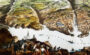 Севастополь. Панорамный вид. 1855г. Старинная литография. Лист 56x76! Музейный экземпляр