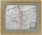 Семилетняя война. Карта Бранденбурга и Померании с лимитрофами. 1758г. Редкость!