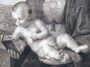 Мадонна Конестабиле. 1821г. Рафаэль/Амслер. Антикварная гравюра - музейный экземпляр