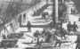 История флота. 1857г. Французский военный корабль. Старинная гравюра
