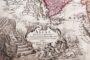 Азия и Российская империя. 1716г. Редкая старинная карта. Первое состояние
