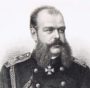 Александр III. Портрет. 1881г. Левицкий/Вегер. Старинная гравюра