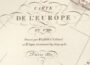 Европа в 1789 и 1831гг.  Лапье. (51x64). 1831г. Старинная карта - антикварный ВИП подарок