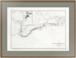 Крым. Морская карта. 1940г. (70х102) Великобритания/США