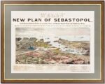 1855 Севастополь - план