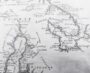 Северная Атлантика. 1758г. Беллин. Антикварная морская обзорная карта