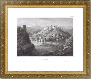 Тифлис (Тбилиси). 1856г. Старинная оригинальная гравюра