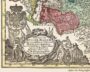Россия и Тартария. Imperium Russiæ Magnæ. 1744г. Зойтер/Лоттер. Антикварная карта России