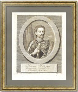 Иван Мазепа. 1796г. Старинный гравированный портрет. Редкость