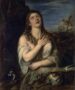 Кающаяся Мария Магдалена. 1745г. Тициан/Монако. Эрмитажная коллекция.  Старинная гравюра