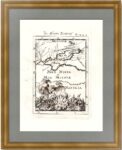Крым и Чёрное море (Малая Тартария). 1684г. Антикварная гравюра - ВИП подарок