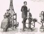 Врачебная гимнастика. Фитнес-тренажеры Цандера. 1899г. Антикварная гравюра