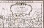 Сибирь и Камчатка. Экспедиция Дежнёва. 1764г. Беллин. Антикварная карта