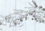 Берингов пролив, русская экспедиция Коцебу. 1822г. Старинная карта - антикварный подарок