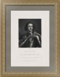 Петр I, портрет. 1850г. Кнеллер/Холл. Антикварная гравюра. Эксклюзивный VIP подарок
