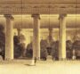 Таврический дворец в Петербурге. 1805г. Старинная оригинальная акватинта