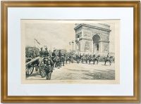 Николай II  с супругой въезжают в Париж. 1897г.