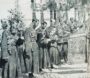 Освящение знамен в Красном Селе. 1898г. Скотт. Оригинальная старинная гравюра