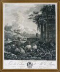 Пастух-итальянец. 1777г. Старинная гравюра