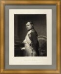 Наполеон в 1807 году. Оригинальная гравюра. 1841г. Деларош/Аристид