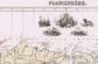 Карта Мира. 1874г. История Великих географических открытий