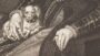 Женский портрет с собачкой. 1793г. Мор/Васкес. Гравюра пунктиром
