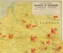 Экономока европейской России. 1942г. Редкая французская карта (86x72)
