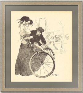 Велосипедисты. 1901г. Вийон