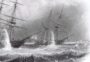 Кронштадт. Подрыв британских кораблей в Балтийском море. 1857г.