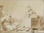 Маленький проповедник. 1791г. Фрагонар/Лоне. Антикварная гравюра
