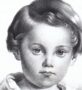 Мальчик с птичкой. 1859г. Жозефина Дюколле. Старинная оригинальная литография