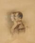 Александр I (наследник) и Мария Александровна. 1841г. Гау. Прижизненный портрет. Редкость