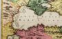 Черное море, Крым, Малороссия. 1720г. Хоманн. Старинная карта