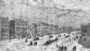 Невский проспект в Петербурге. 1868г. Антикварная гравюра